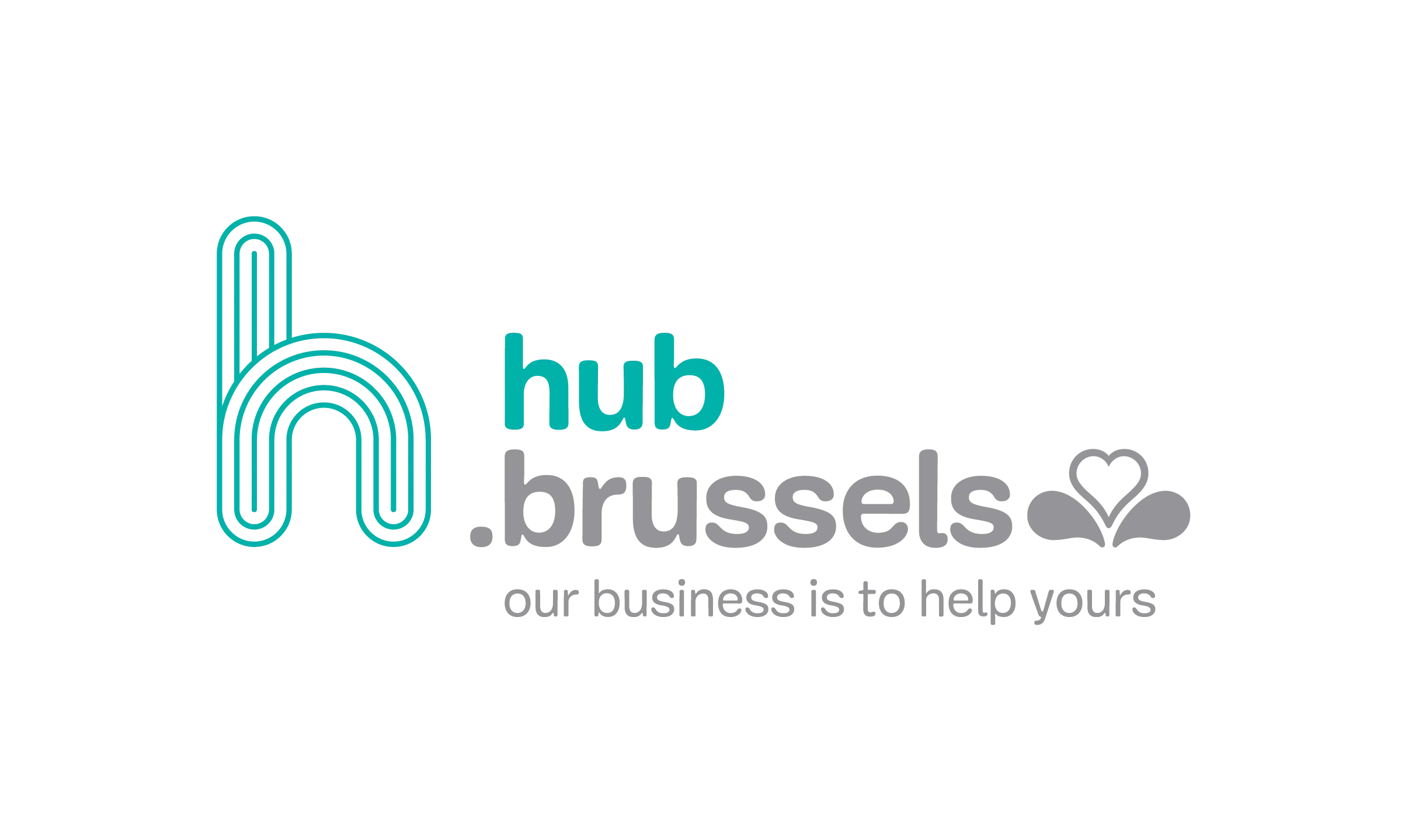 Logo hub.brussels