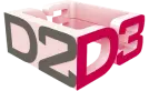 D2D3 logo