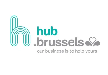 Logo hub.brussels