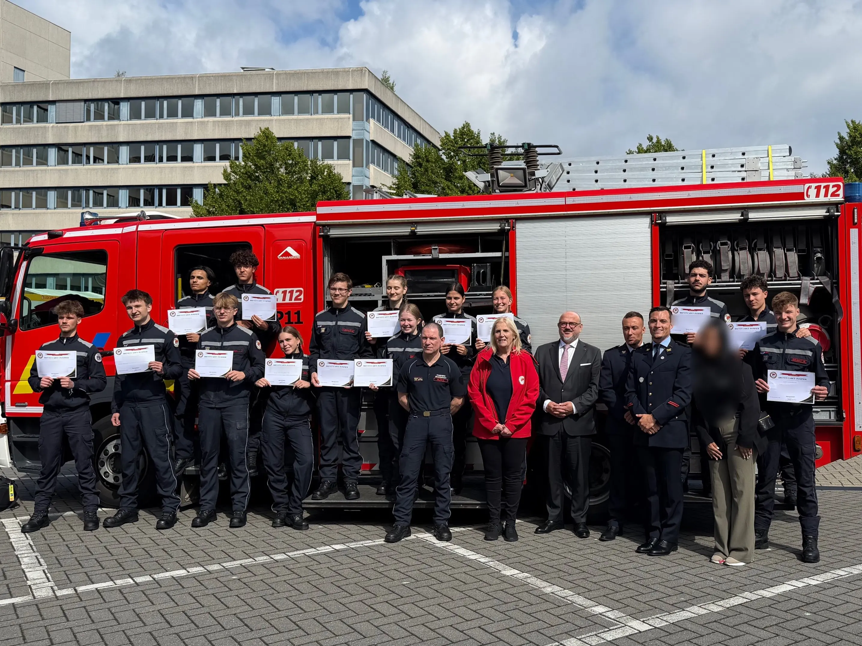 Jeunes Sapeurs Pompiers de Bruxelles
